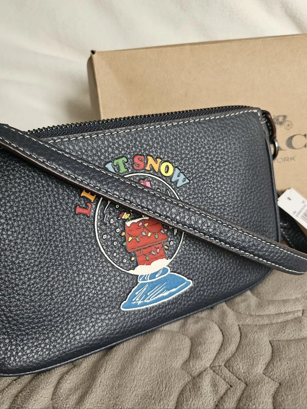 Coach X Peanuts Nolita 19 Wristlet